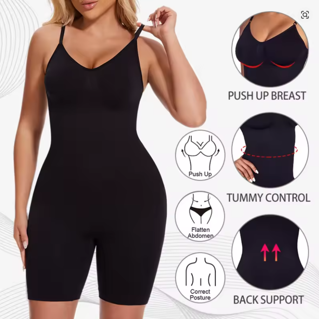 Pretty&Shape – Shaping Bodysuit with Short Style
