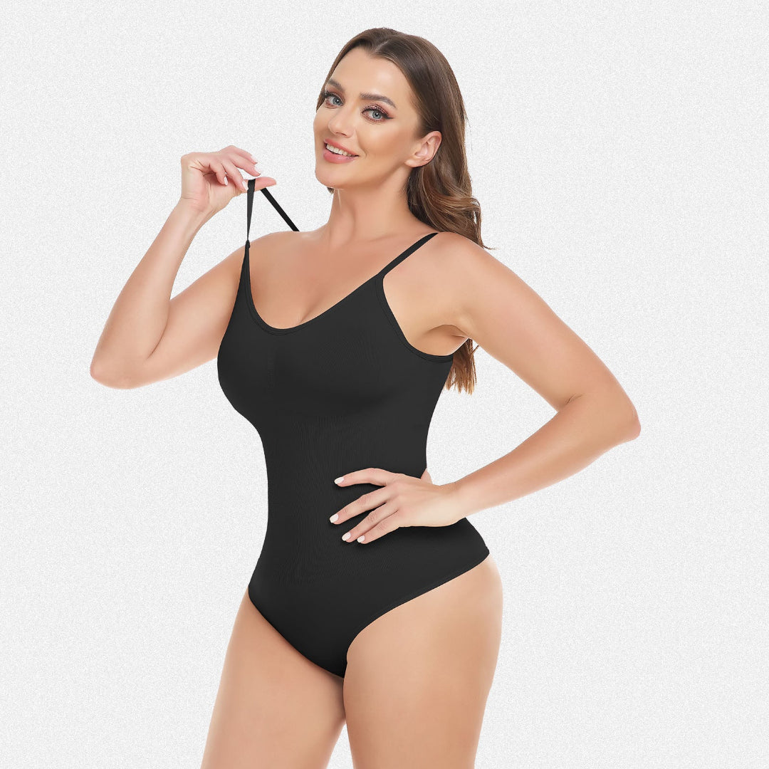 Pretty&Shape – Sculpting Shapewear Bodysuit with Thong Cut